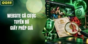 Website Cá Cược Tuyên Bố Giấy Phép Giả Nhận Biết Sao?